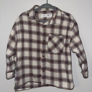 Flannel button up